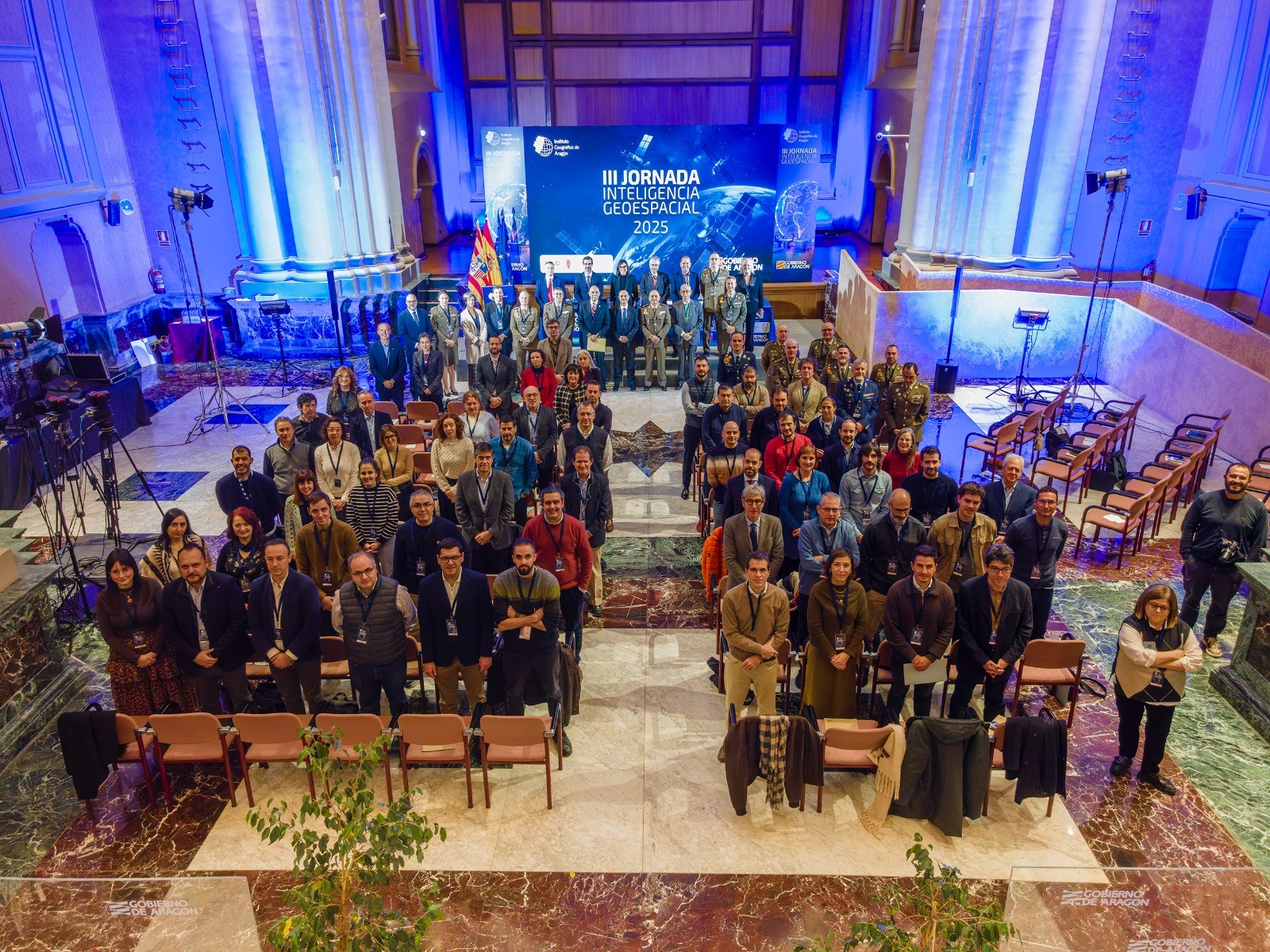 La III Jornada de Inteligencia Geoespacial reúne a expertos civiles y militares en Zaragoza
